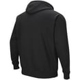 thumbnail image 3 of Men's Colosseum Black Miami Hurricanes Sunrise Pullover Hoodie, 3 of 3