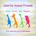 thumbnail image 2 of Fun children's dental floss picks 4 pack (200 count) - Food-grade materials, fluoride-free, tear-resistant, 2 of 4