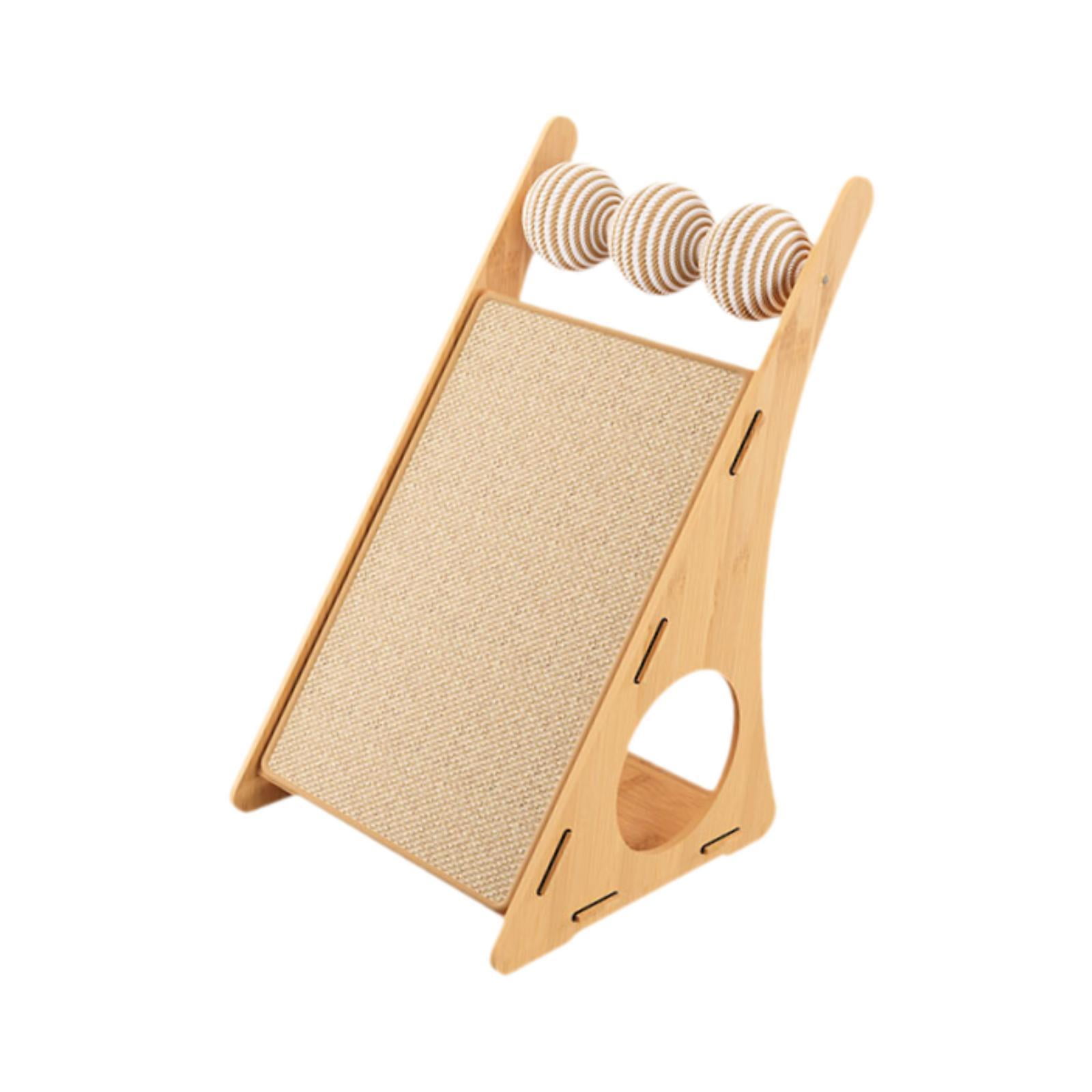 Bothyi Cat Scratching Board Cat Interactive Toy Playing Resting Stylish Grind Claws for Bottom Balls