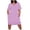 womens dresses summer-Purple, variant on Summer Brilliant Summer Womens Dresses Plus Size Women's Fashion Large Solid Short Sleeved-Neck Pocket Dress Pink L