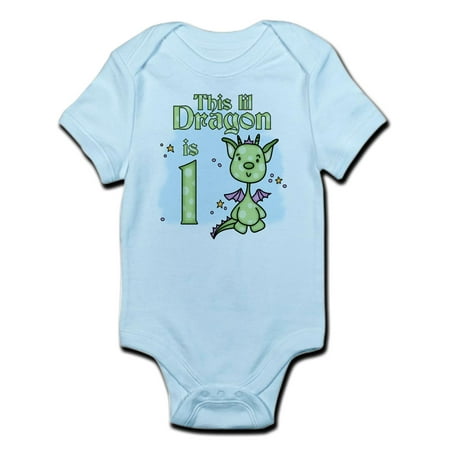

CafePress - Lil Dragon First Birthday Infant Bodysuit - Baby Light Bodysuit