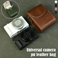thumbnail image 6 of Universal PU Leather Camera Bag Case for SX730 SX740/for Carrying f Lumix Bag ZS99/TZ99/for zv1m2, 6 of 9