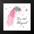 thumbnail image 2 of Jackson, Jenaya 15x15 Black Modern Framed Museum Art Print Titled - Magical Friends III You are Magical, 2 of 5