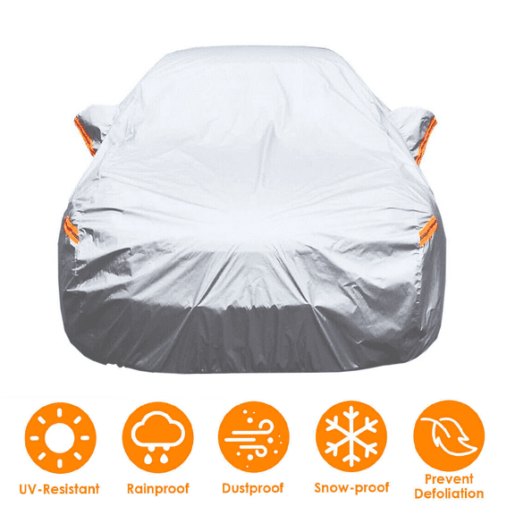 For Honda Civic Full Car Cover Outdoor Sun UV Protection Dust Rain Resistant