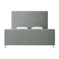 thumbnail image 3 of Cajetan Grey Linen Bed - Upholstered King, 3 of 9