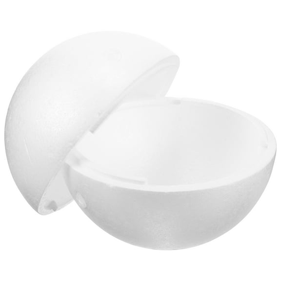 UPOUART White Foam Sphere for Crafting Smooth Texture DIY Paint and Embellish Ornaments