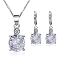 thumbnail image 2 of Aretes de cristal Pendientes Circulares perfecl para Ocasiones Especiales, 2 of 8
