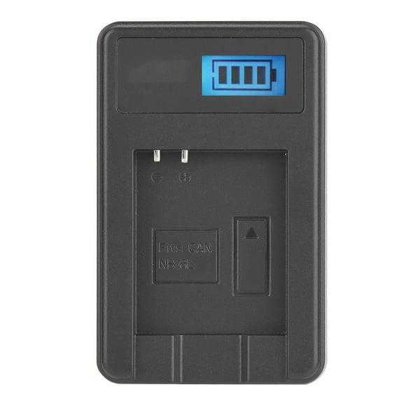 TOPINCN NB-6L Single Slot Battery Charger for Canon SX710 SX610 SX520 SX700 SX600 D30 SX500 ,Battery Charger, NB-6L Battery Charger