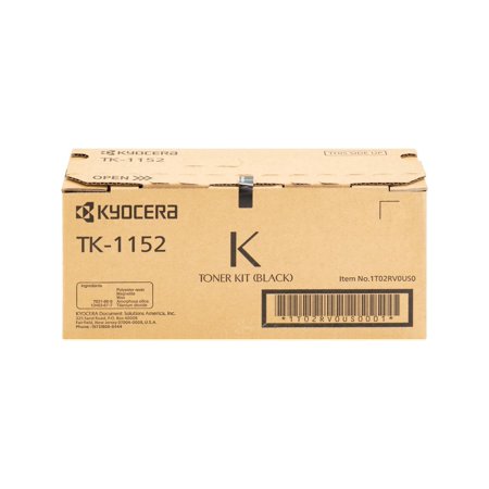 UPC: 0632983040492 | Black Toner Cartridge for Kyocera TK-1152 ECOSYS M2635dw  Genuine Kyocera Brand