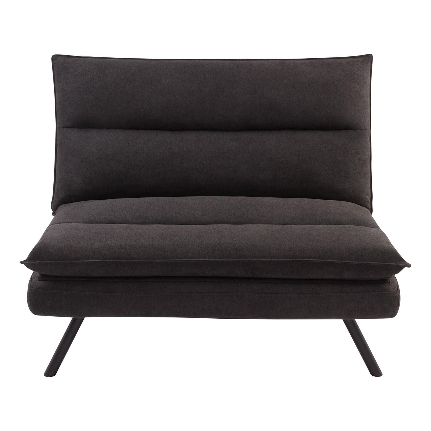 Mainstays Pillow Top Convertible Chair Chaise convertible