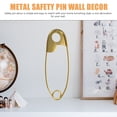 thumbnail image 3 of Large Safety Pins 22cm Oversized Dining Room Wall Decor Decorative, 3 of 8