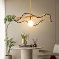 thumbnail image 3 of Arturesthome Art Design Rattan Pendant Light Lampshade For Living Room, 3 of 12