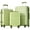 Light Green, variant on EUROCO 3 Piece Luggage Sets,Expandable ABS Suitcase Sets with TSA Lock and 4 Spinner Wheels,Hardshell Lightweight Luggage Set,Green
