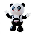 thumbnail image 2 of Fiudx juguetes para niños pequeños Deslumbrante baile Mini Robot música danza Robot giratorio juguete para niños bebé vaca juguetes musicales, 2 of 7