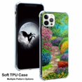 thumbnail image 3 of Multicolored Garden Painting Case for iPhone 11 Pro,Aesthetic Art Design Pattern Soft TPU Bumper Case Cover, 3 of 5