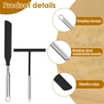 thumbnail image 3 of Fkszll 2026 New 2Pcs Stainless Steel Crepe Spreader Spatula Set Pancake Maker Kitchen Utensil for Crepe Pan, 3 of 11