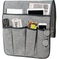 thumbnail image 5 of Large Sofa Organizer Caddy Organizer, Non-slip Tv Remote Control Holder Sofa Armrest Storage Bag, 19.7 * 35 Inch grey, 5 of 5