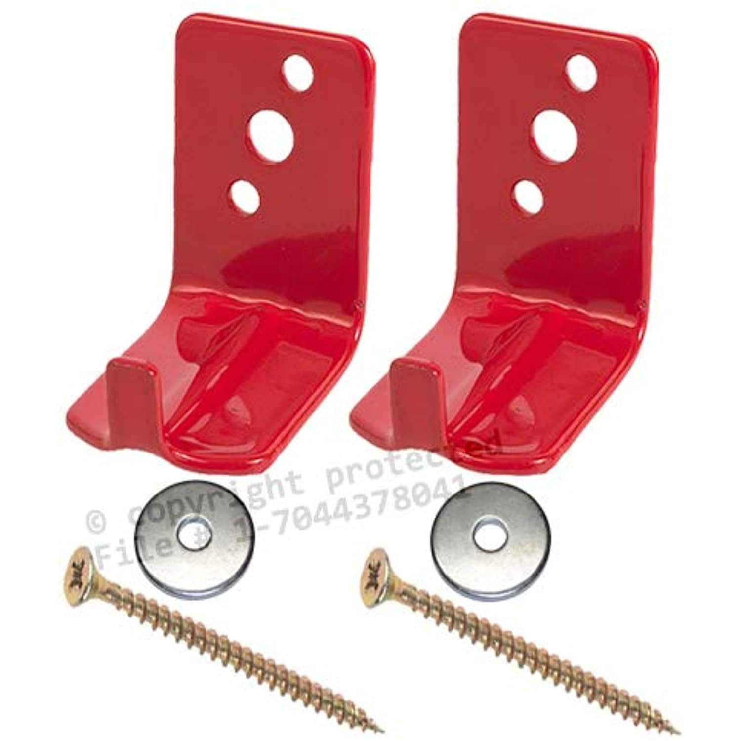 Fire Extinguisher Wall Hook, Mount, Bracket, Hanger with Screws and