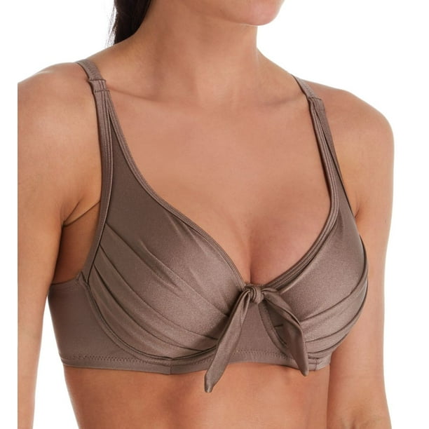 Pour Moi Lightly Padded Underwired Twist Front Tummy Control