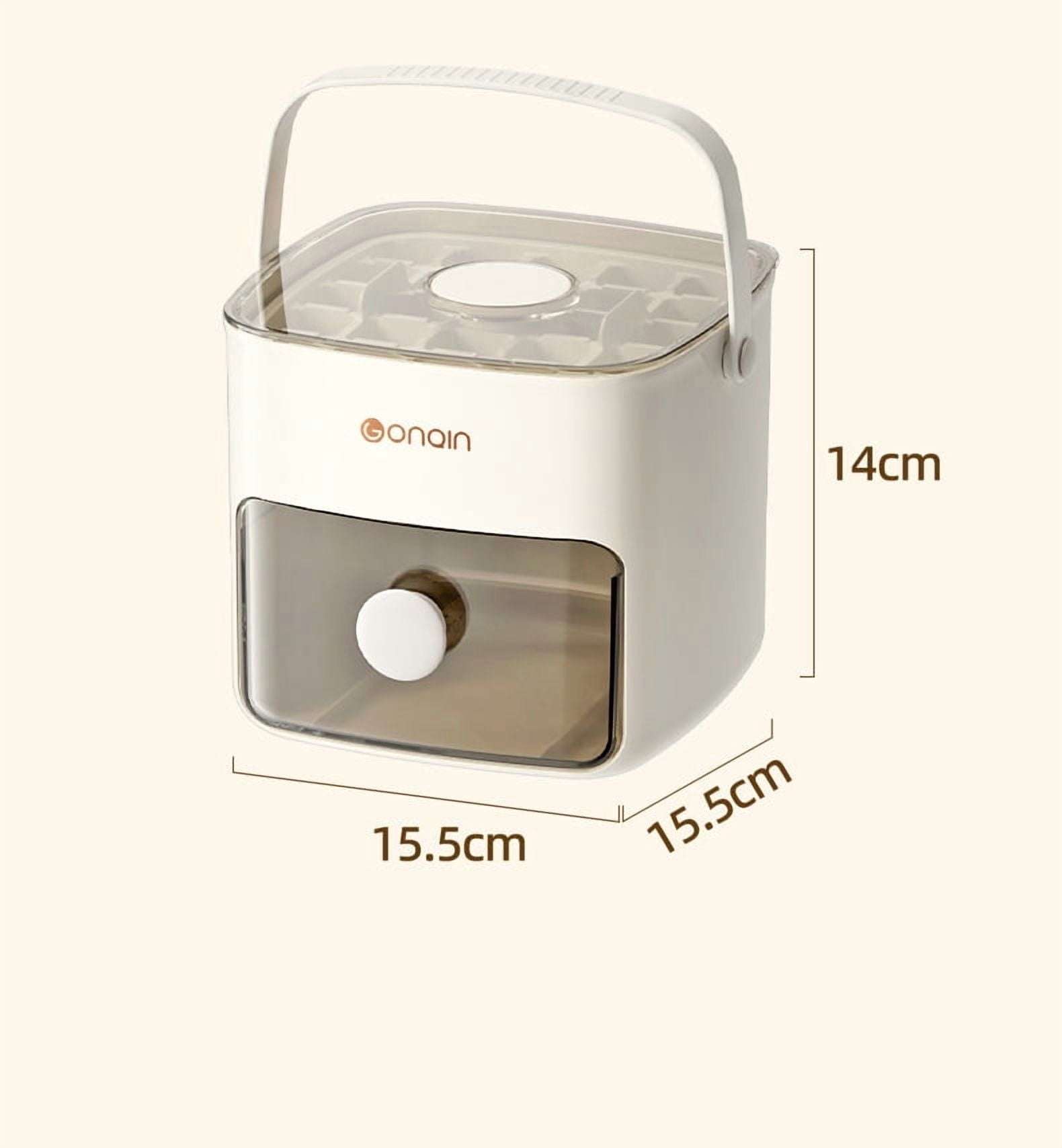 Ice Tray Portable Ice Box Ice Maker Ice Cube Mold Press Ice Tray Ice Cube Mold