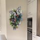 thumbnail image 1 of de primavera artificial colgante con de mariposa para porche, casa de , puerta delantera, decoración Macarena Corona de primavera, 1 of 7
