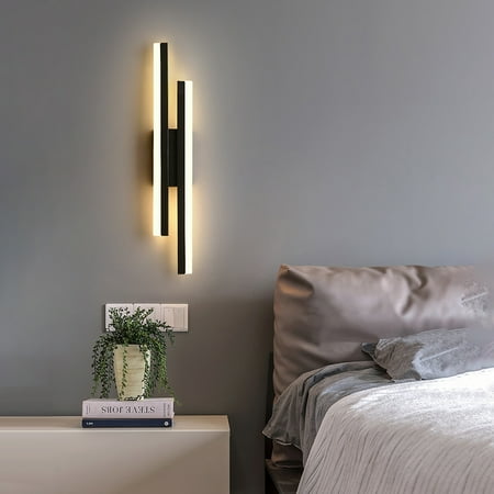 

Seasonal Sales Bedroom Wall Light Modern Bedside Background LED Wall Light Akmoler A
