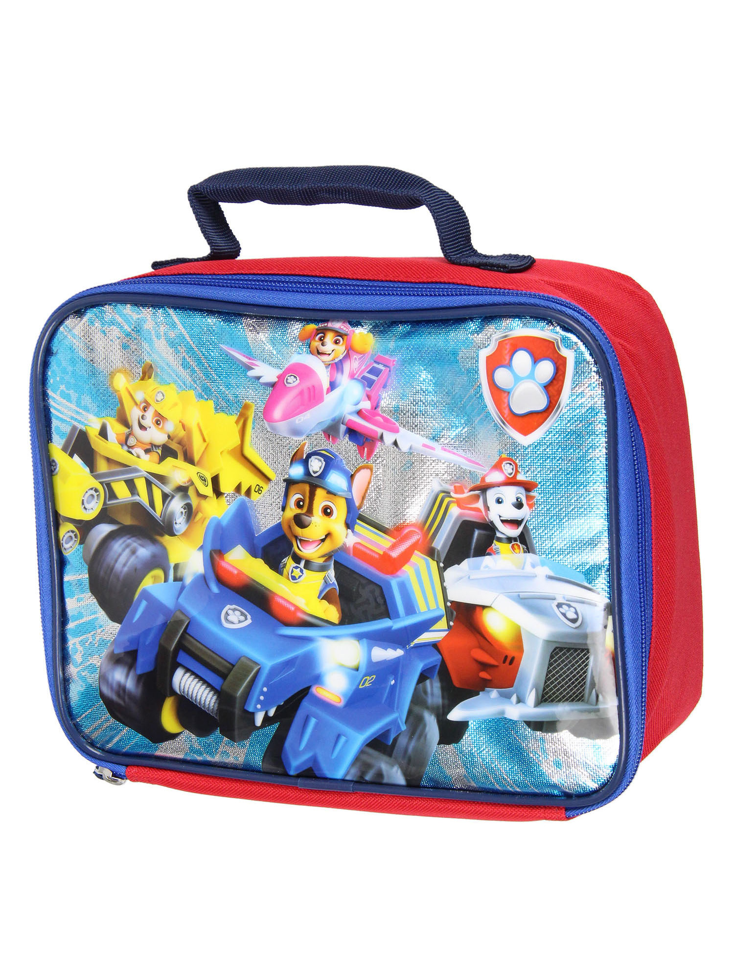 Paw Patrol Lunch Box Characters And Vehicles Lunch Bag Tote 10"