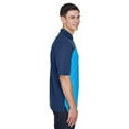 thumbnail image 3 of CORE365 CE101 Men's Balance Colorblock Performance Piqué Polo-Electric Blue/ Classic Navy-5XL, 3 of 3