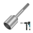 thumbnail image 1 of SDS-Max Ground Rod Driver, 45mm Heavy Duty Steel Drill Bit Driver,for RotaryHammer Drill Grounding, 1 of 5