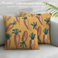 thumbnail image 3 of Easter Pillow Cover Decorations Holiday Farmhouse Spring Pillow Case for Home Sofa Couch Decor (Orange), 3 of 5