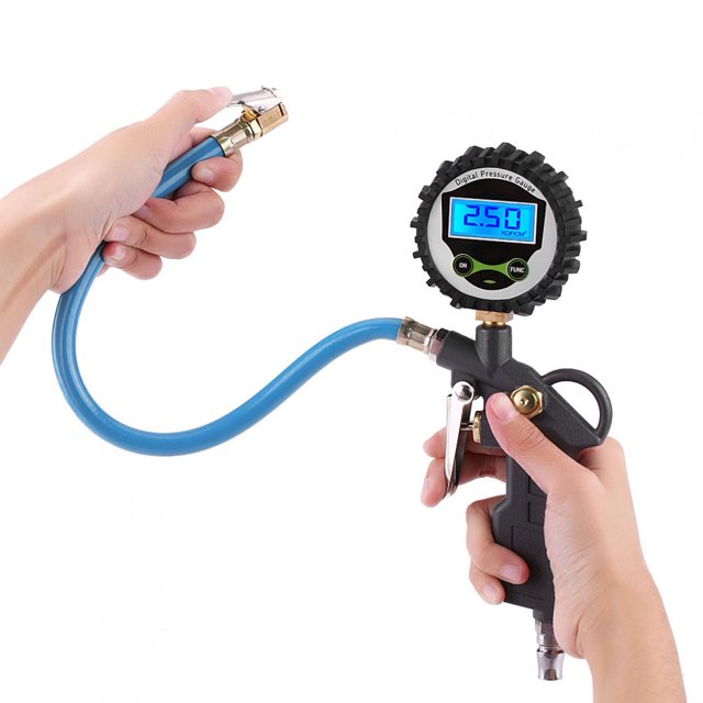 Manomètre de Pression des Pneus, Manomètre Compact, pour Camion Voiture
