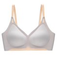 thumbnail image 1 of Pechos pequeños reunir apoyo Anti-aplastamiento sin costuras mujer taza fija sin anillo de acero estilo delgado hermoso sujetador de espalda, 1 of 5