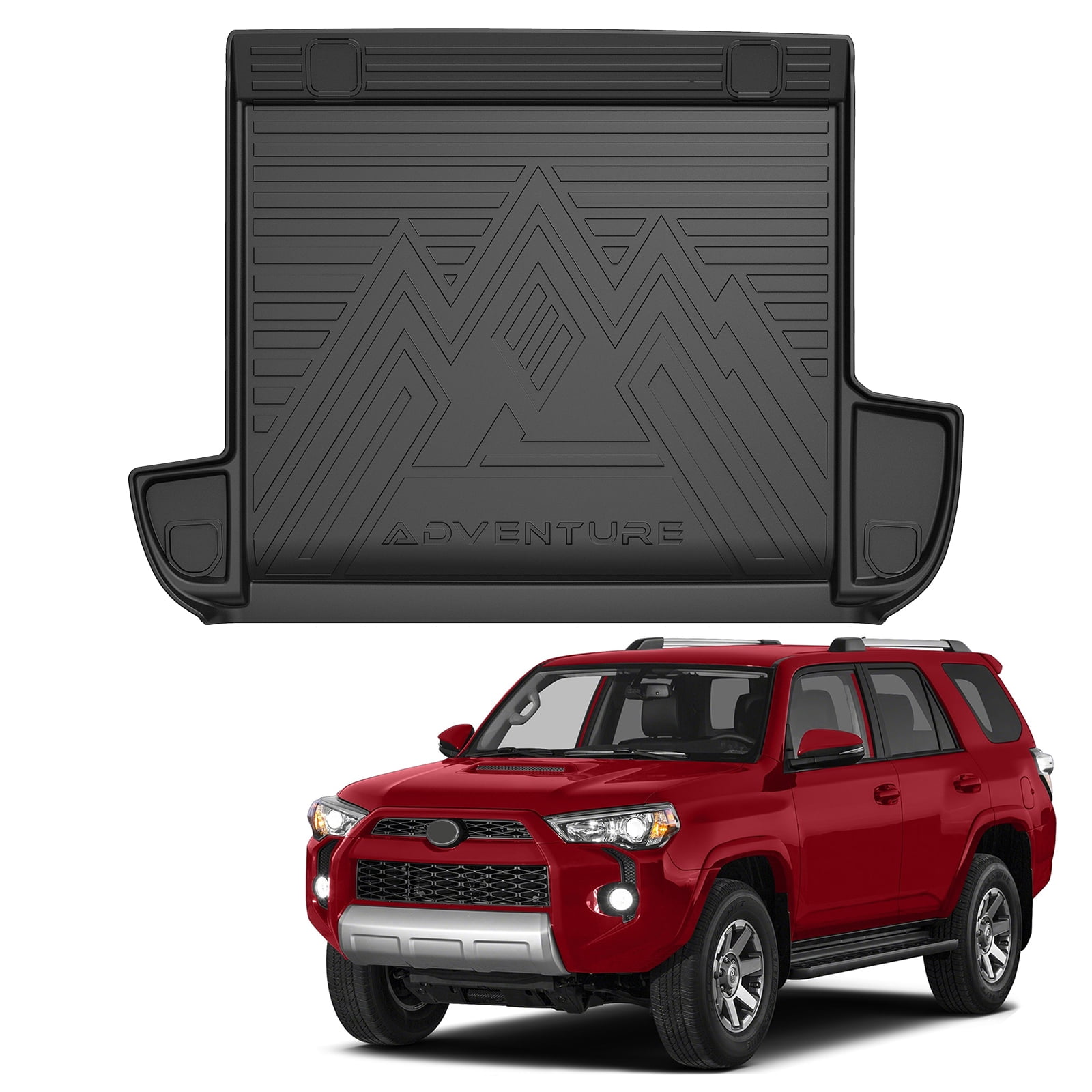 Fit 2014-2019 Toyota Highlander Floor Mats Trunk Mat 7 Seater Accessories