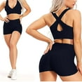 thumbnail image 3 of Goth Accessories Shorts Yoga Pants Leggings For Women High Waisted Butt Lifting Leggings Short, 3 of 5