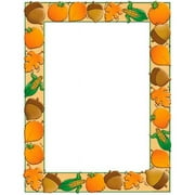 Scholastic Colorful Design Paper, Autumn Harvest, 8 1/2" x 11", Pack Of 50