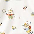 thumbnail image 5 of CAUYDY Newborn Girls Sleepwear Baby Clothes Fall Winter Long Sleeved Tee Shirt Elastic Pants Cute Set Preemie Pajamas Infant Outfits for Girl 0-3M 6-9M 1T Sizes 6-12 Months,White, 5 of 6