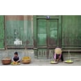 thumbnail image 2 of Street Vendors Hanoi Wall Mural by Wallmonkeys Peel and Stick Graphic (18 in W x 11 in H) WM221745, 2 of 4