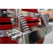 Comfortbilt 21 Ceramic Charcoal Smoker Grill Red