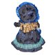 thumbnail image 3 of Ounissouiy Muñeca femenina de porcelana victoriana hecha a mano, expresiones faciales detalladas, artículos coleccionables, materiales Decoración del hogar azul, 3 of 6