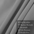 thumbnail image 3 of PiccoCasa Soft 1800 Series Microfiber Long Pillowcases Full-Size, 3 of 10