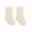 Oatmeal, variant on LYMAYTER 0-8Y Girls' Mid-Calf Cotton Socks Princess Socks with Bow Fashionable Ruffled Edges Children's 1 Pair