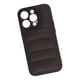 thumbnail image 2 of Funda para teléfono con diseño de chaquetas de plumas negras, piel sintética, suave, protectora para iPhone 14 Pro, 2 of 13