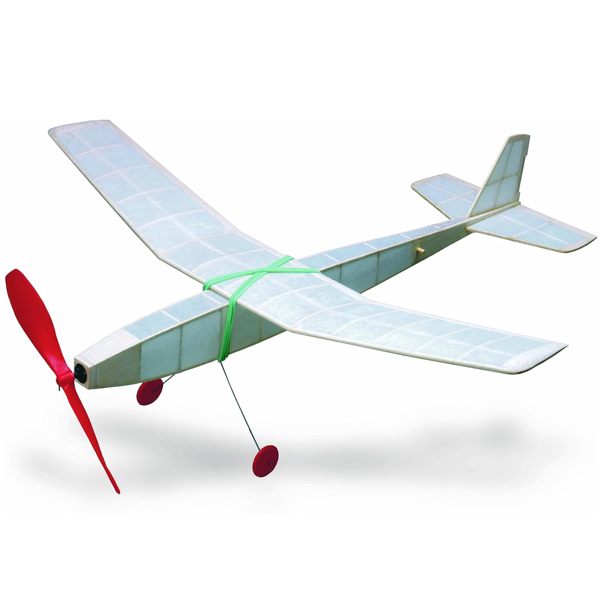 Guillow's: Build-N-Fly Model Kit - Flyboy 4000 - Level 4 Learning Series, All-In-1 DIY Airplane Construction Project, Laser Cut Balsa Wood, Craft Set