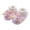 Pink, variant on Baby Boys Girls Cozy Booties Infant Newborn Bedroom Shoes House Slippers Winter Crib Shoes Toddler Non-Slip Soft Sole First Walkers 0-18M