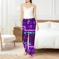 thumbnail image 6 of Lsque Geometry Dash Print Women's Pajama Pants, Lounge Pant - Comfortable Home Wear,Elastic Waistband, Stylish Design-X-Large, 6 of 9