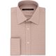 thumbnail image 1 of Sean John Camisa de vestir con botones texturizados para hombre, marrón, 15.5" cuello 34-35" manga, 1 of 1