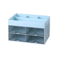 thumbnail image 3 of Organizador de almacenamiento de escritorio Sunnimix Estuche Contenedor azul, 3 of 7