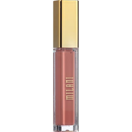 Milani Brilliant Shine Lip Gloss, 01 Bare Secret, 0.21 oz