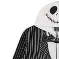 thumbnail image 5 of Nightmare Before Christmas Boys Hoodie, Skellington Costume Black white – Medium, 5 of 6