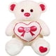 thumbnail image 1 of PELUCHERIA - Oso Rechoncho Blanco Moño Rojo, 1 of 1